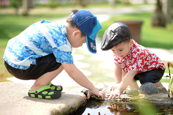 Children playing